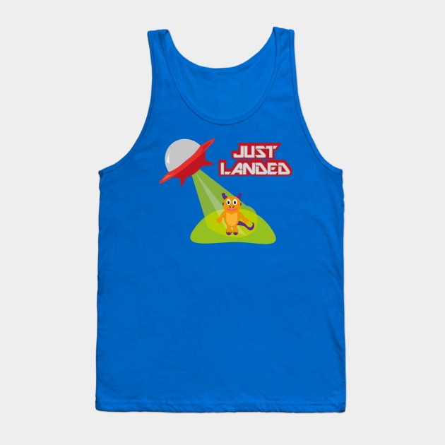 Just Landed Tank Top by creationoverload